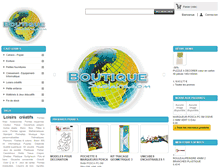 Tablet Screenshot of boutiquescolaire.com