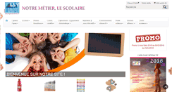 Desktop Screenshot of boutiquescolaire.fr